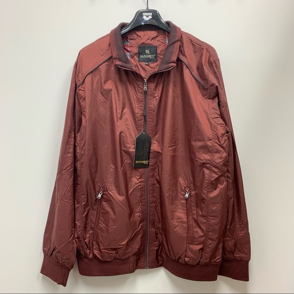 FALL JACKET 🍂 NWT Men’s Italian Design Windbreaker - Picture 1 of 5